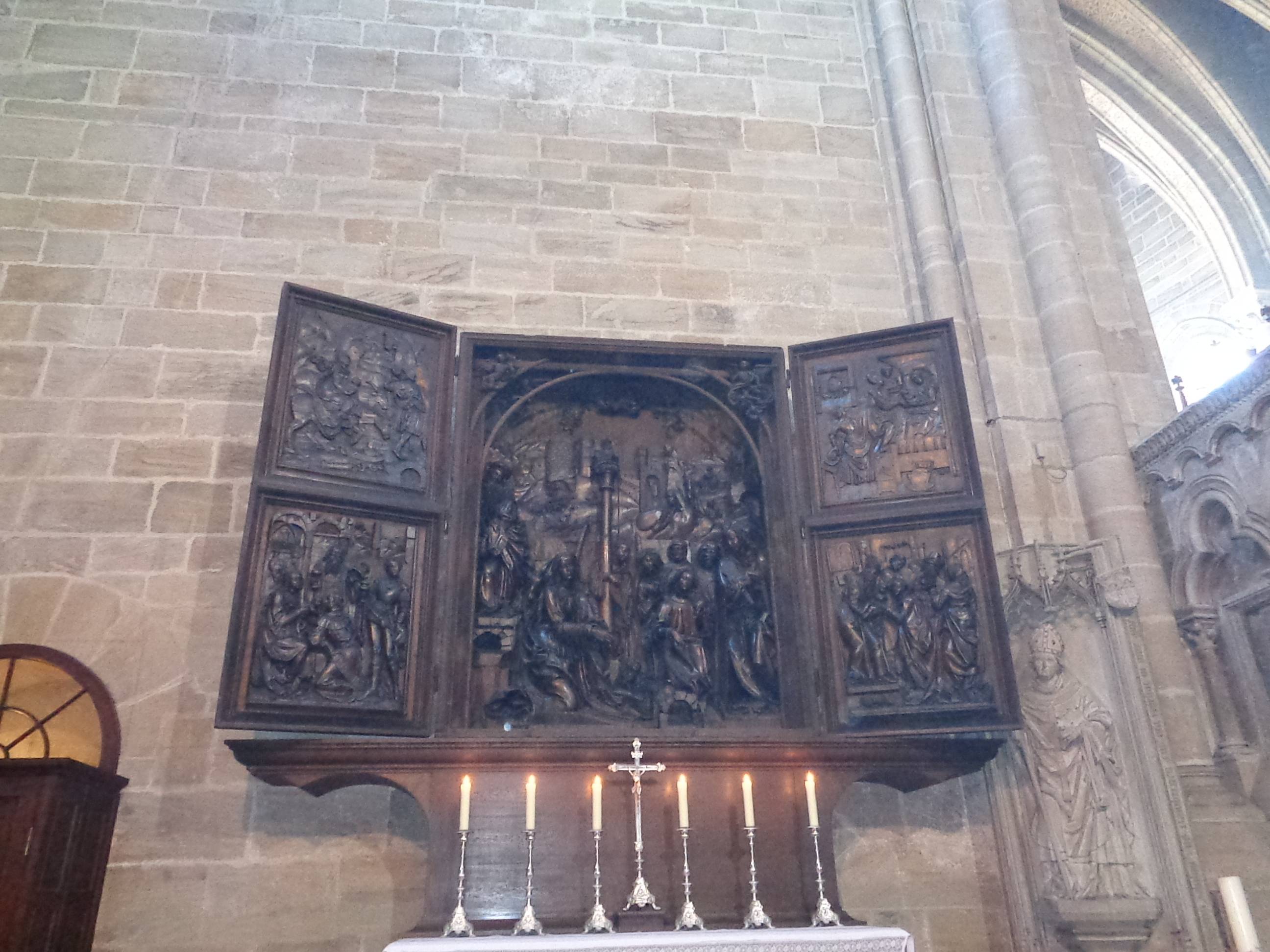 Bamberg Dom Altar Veit Sto  Altar