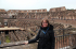 Verena Mu nch im Colosseum in Rom
